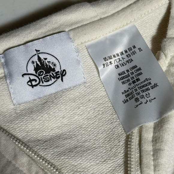 Disney Parks “Play in the Park” Zip-Up Hoodie – Women’s M Mickey Minnie Goofy - Picture 7 of 7